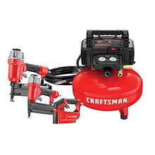 Load image into Gallery viewer, CRAFTSMAN Compressor Combo Kit, 6 Gallon, Pancake, 3 Tool (CMEC3KIT)
