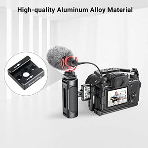 SmallRig Cold Shoe Mount Adapter (2pcs Pack) with 1/4"-20 Thread for Camera Cage Flash LED Moniter - 2060