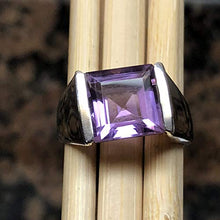 Load image into Gallery viewer, Natural 2ct Purple Amethyst 925 Solid Sterling Silver Men's Ring Size 7, 8, 9, 10, 11, 12, 13
