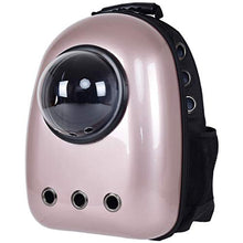 Load image into Gallery viewer, Giantex Astronaut Pet Cat Dog Puppy Carrier Travel Bag Space Capsule Backpack Breathable (Golden)
