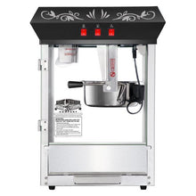 Load image into Gallery viewer, 6127 Great Northern Popcorn Black GNP-800 All-Star Popcorn Popper Machine &amp; Cart, 8oz
