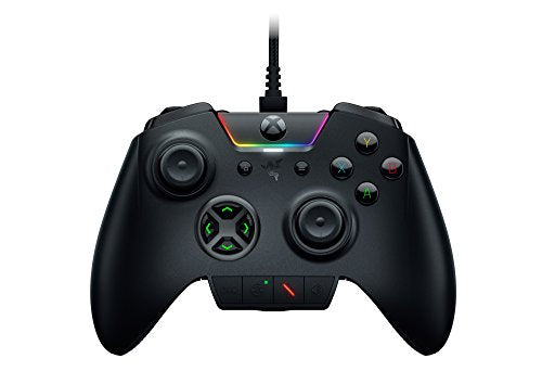 Razer Wolverine Ultimate Officially Licensed Xbox One Controller: 6 Remappable Buttons and Triggers - Interchangeable Thumbsticks and D-Pad - For PC, Xbox One, Xbox Series X & S -  Black