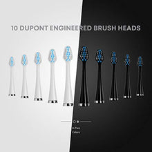 Load image into Gallery viewer, AquaSonic DUO Dual Handle Ultra Whitening 40,000 VPM Wireless Charging Electric ToothBrushes - 3 Modes with Smart Timers - 10 DuPont Brush Heads &amp; 2 Travel Cases Included
