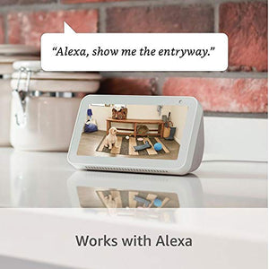 Ring Stick Up Cam Battery HD security camera with two-way talk, Works with Alexa - White