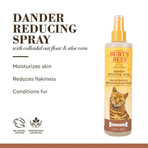 Burt's Bees for Pets Dander Reducing Spray with Colloidal Oat Flour & Aloe Vera, 10 oz (FFP5807ST6)