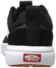 Load image into Gallery viewer, Vans Men's Low-Top Trainers Sneaker, Suede Canvas Black White, 10.5
