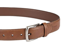Load image into Gallery viewer, Columbia Men&#39;s Trinity Logo Belt-Casual Dress with Single Prong Buckle for Jeans Khakis , Tan, 38
