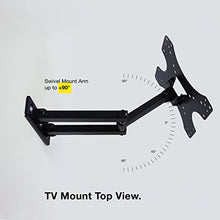 Load image into Gallery viewer, Expert Connect | TV Wall Mount Bracket | 17-42” | Full Motion Articulating | Tilt &amp; Swivel &amp; Rotation Adjustment | Max VESA 200x200mm | for LED, LCD, OLED and Flat Screen TVs Up to 55 lbs
