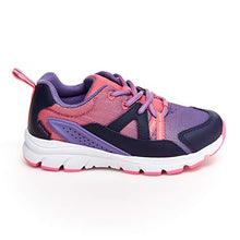 Load image into Gallery viewer, Stride Rite Girls M2P Journey Adaptable Athletic Sneaker, Purple Multi, 12.5 X-Wide Little Kid
