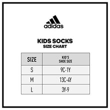 Load image into Gallery viewer, adidas Kids-Girl's Superlite Badge of Sport No Show Socks (6-Pair) , Light Purple/Acid Mint Green/Hyper Pop, Medium
