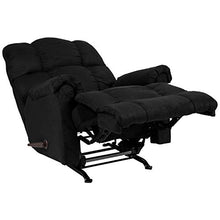 Load image into Gallery viewer, Flash Furniture Sierra Black Microfiber Rocker Recliner

