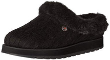 Load image into Gallery viewer, Skechers BOBS Women's Keepsakes Ice Angel Slipper, Black/Black, 5.5 M US
