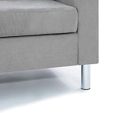 Load image into Gallery viewer, Divano Roma Furniture Modern Sectional, Grey
