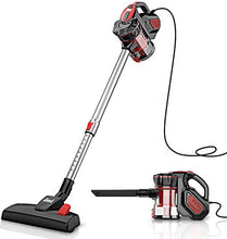 Load image into Gallery viewer, INSE Vacuum Cleaner Corded I5 Stick Vacuum Cleaner 18KPA Powerful Suction 600W Motor Multipurpose 3 in 1 Handheld Vacuum Cleaner Vermilion
