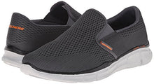 Load image into Gallery viewer, Skechers Men&#39;s Equalizer Double Play Slip-On Loafer,Charcoal/Orange,11.5 M US

