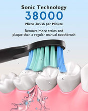 Load image into Gallery viewer, Supecare Electric Toothbrush Sonic Whitening - Rechargeable Battery Toothbrush with Timer, 4 Brushes heads, Oral Cleaning Combo, 1.5 Hr Charge Last 30 Days Toothbrush for Adults and Kids
