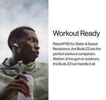 Load image into Gallery viewer, OnePlus Buds Z2 True Wireless Earbud Headphones-Touch Control with Charging Case,Active Noise Cancellation,IP55 Waterproof Stereo Earphones for Home,Sport, Pearl White
