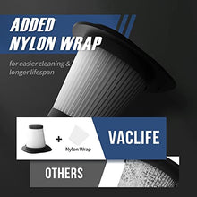 Load image into Gallery viewer, VacLife Handheld Vacuum Cordless, Portable Home &amp; Car Vacuum with Cordless Design, Hand Vacuum Cordless with Rechargeable Battery, Reusable Filter &amp; LED Light, Model: VL756, Silver (VL756)
