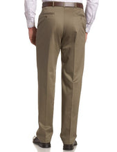 Load image into Gallery viewer, Haggar Men's Work To Weekend Hidden Expandable Waist No Iron Plain Front Pant, Bark, 38Wx32L
