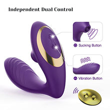 Load image into Gallery viewer, Tracy's Dog Clitoral Sucking Vibrator for Clit G Spot Stimulation, Adult Sex Toys with Remote Control for Women and Couple, Vibrating Stimulator with 10 Suction and Vibration Patterns(OG Pro 2)
