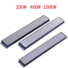 Load image into Gallery viewer, 120#-3000# Grit Kitchen Knife Sharpener Professional Diamond Whetstone Knife Sharpening System Knife Grinding Stone Light Grey
