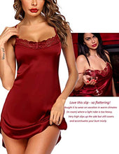 Load image into Gallery viewer, Avidlove Lingerie for Women Lace Chemise Sexy Nightgown Babydoll Sleepwear 2 Pack
