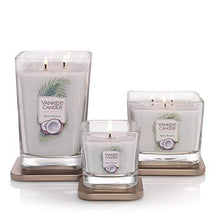 Load image into Gallery viewer, Yankee Candle Elevation Collection with Platform Lid Medium 3-Wick Square Scented Candle, Shore Breeze
