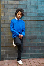 Load image into Gallery viewer, French Toast Boys' Adjustable Waist Relaxed Fit Pant (Standard &amp; Husky), Dark Black, 7
