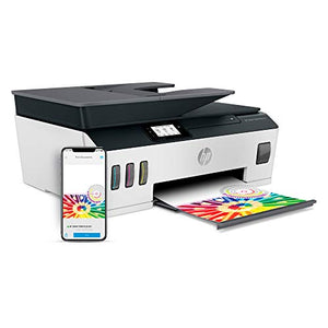 HP Smart Tank Plus 651 Wireless All-in-One Ink Tank Printer, up to 2 Years of Ink in Bottles, Auto Document Feeder, Mobile Print, Scan, Copy, Works with Alexa (7XV38A)