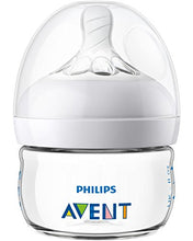 Load image into Gallery viewer, Philips Avent Natural Baby Bottle, Clear, 2oz, 2pk, SCF019/25
