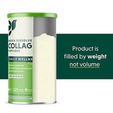 Load image into Gallery viewer, Great Lakes Wellness, Collagen Peptides Powder Supplement for Skin Hair Nail Joint - Quick Dissolve Hydrolyzed Collagen - Grass Fed Beef, Gluten Free, 16 oz Canister
