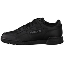 Load image into Gallery viewer, Reebok Men Workout Plus Sneaker, Black/Charcoal, 11.5

