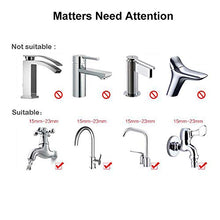 Load image into Gallery viewer, Hofumix Faucet Sprayer Water Sprayer Attachment 360°Rotating Lengthen Sprayer Hose Faucet Extension Attachment for Kitchen Sink Bathtub 2Pcs
