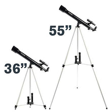 Load image into Gallery viewer, Celestron - PowerSeeker 50AZ Telescope - Manual Alt-Azimuth Telescope for Beginners - Compact and Portable - BONUS Astronomy Software Package - 50mm Aperture

