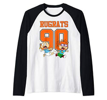 Load image into Gallery viewer, Rugrats Classic Basketball Jersey Tommy, and his friends Raglan Baseball Tee
