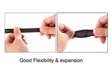 Load image into Gallery viewer, 100ft - 1/4 inch PET Expandable Braided Sleeving – Black – Alex Tech braided cable sleeve
