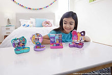 Load image into Gallery viewer, Polly Pocket Race &amp; Rock Arcade Compact, Gaming Theme with Micro Polly &amp; Shani Dolls, 5 Reveals &amp; 12 Accessories, Pop &amp; Swap Feature, Great Gift for Ages 4 Years Old &amp; Up
