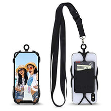 Load image into Gallery viewer, Gear Beast Universal Crossbody Pocket Cell Phone Lanyard Compatible with iPhone, Galaxy &amp; Most Smartphones, Includes Phone Case Holder,Neck Strap
