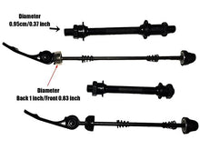Load image into Gallery viewer, Dofover 4pcs/lot Front/Rear Bicycle Quick Release Bike Hub &amp; Shaft Hollow Axle of Road Mountain Bicycle Parts
