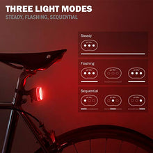 Load image into Gallery viewer, BV Bicycle Light Set Super Bright 5 LED Headlight, 3 LED Taillight, Quick-Release
