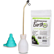 Load image into Gallery viewer, Bizzy One Powder Duster, Diatomaceous Earth Bulb Duster, Garden Powder Applicator + 4 oz Organic, Food Grade Diatomaceous Earth Included
