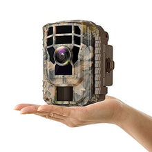 Load image into Gallery viewer, Campark Mini Trail Camera 16MP 1080P HD Game Camera Waterproof Wildlife Scouting Hunting Cam with 120° Wide Angle Lens and Night Vision 2.0” LCD IR LEDs
