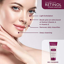 Load image into Gallery viewer, Retinol Anti-Aging Gel Cleanser – Gently Cleans Impurities From Pores &amp; Exfoliates for Soft, Smooth Skin – Antioxidant-Rich Micro-Beads w/ Vitamin A &amp; E Maximize Renewing Benefits Of Retinol
