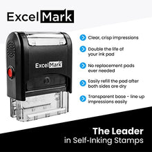 Load image into Gallery viewer, One Line Custom Rubber Stamp
