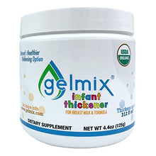 Load image into Gallery viewer, USDA Organic Gelmix Infant Thickener for Breast Milk and Formula, 4.4oz Jar
