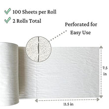 Load image into Gallery viewer, Kohana Baby Soft Biodegradable Bamboo Diaper Liners for Easy Cloth Diapering | Unscented &amp; Chlorine Free - 200 Sheets (2 PK)
