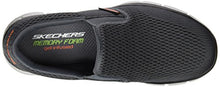 Load image into Gallery viewer, Skechers Equalizer Double Play Charcoal/Orange 12

