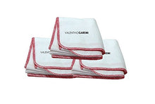 Load image into Gallery viewer, Valentino Garemi 3 Cleaning Cloths - Clean, Polish, Shine or Buff Shoes Boots Musical Instruments Glass Furniture Jewelry Silverware - Genuine Cotton
