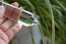 Load image into Gallery viewer, Real Tibet Himalayan High Altitude 99% Water Clear 24 Sided Crystal Point Quartz Vogel Wand 4.80 Inch Spiritual Reiki Healing
