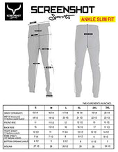 Load image into Gallery viewer, Screenshot SPORTS-A4059 Mens Premium Fleece Utility Function Sportswear Pants - Athletic Jogger Workout Gym Multi Zipper Pockets Sweatpants-Black-Small
